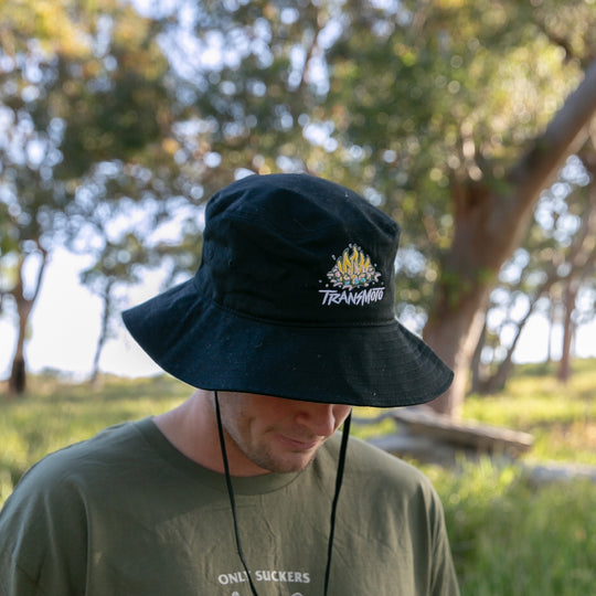 TRANSMOTO COTTON BUCKET HAT