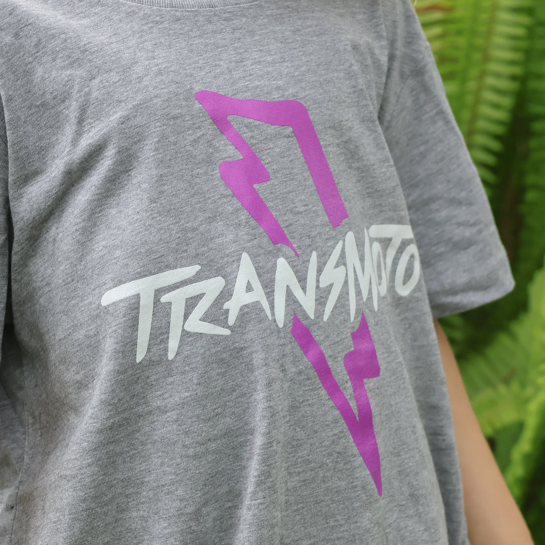 PURPLE LIGHTNING TEE