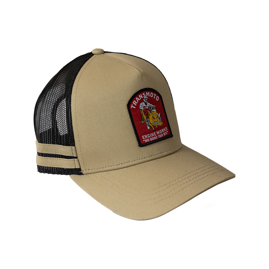 KHAKI TRUCKER CAP