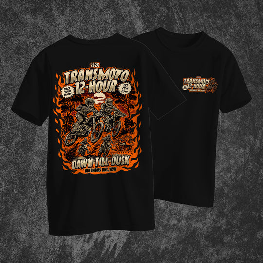 Limited Edition Apparel - 2026 Transmoto 12-Hour @ Batemans Bay